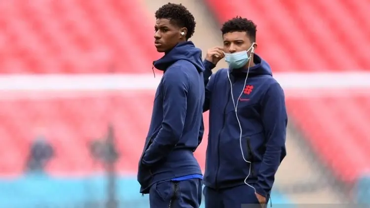Rashford Sambut Hangat Kedatangan Sancho di MU