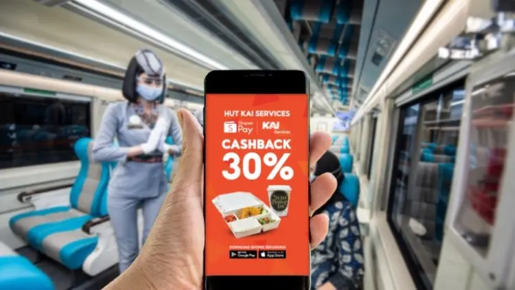 Hadirkan Pembayaran QRIS di Kereta, KAI Services Gandeng ShopeePay 