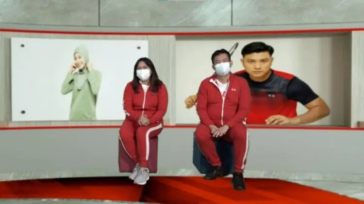 Alan dan Susy Ajak Masyarakat Jaga Kebugaran