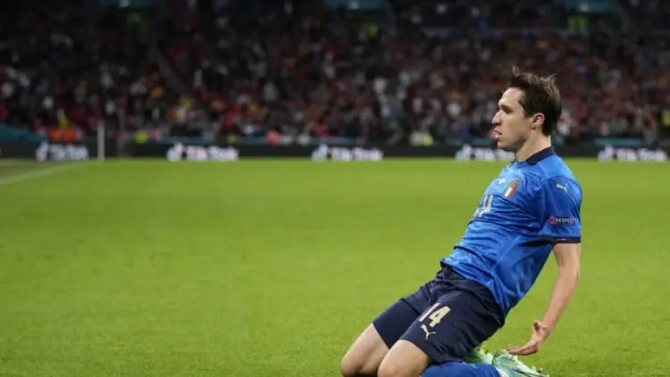 Federico Chiesa 'star of the match' Italia versus Spanyol