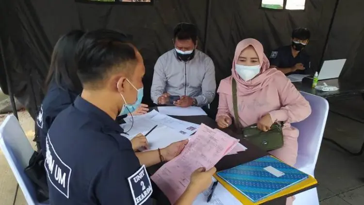 Langgar PPKM, Puluhan Pedagang Cimahi KBB Jalani Sidang dan Didenda