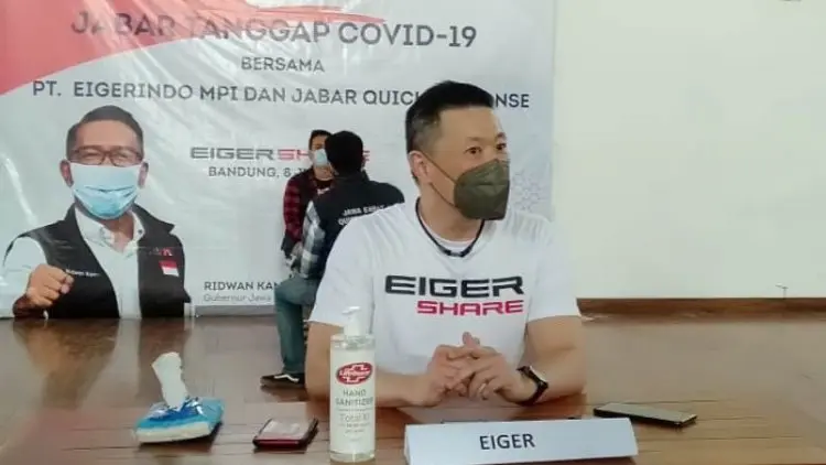 JQR dan Eiger Salurkan Bantuan Penanganan Covid-19 di Jabar