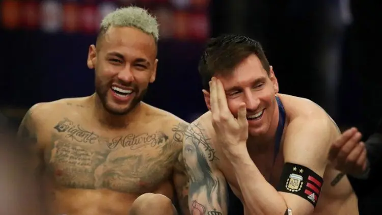 Karena Messi, Neymar Bisa Ketawa Lagi
