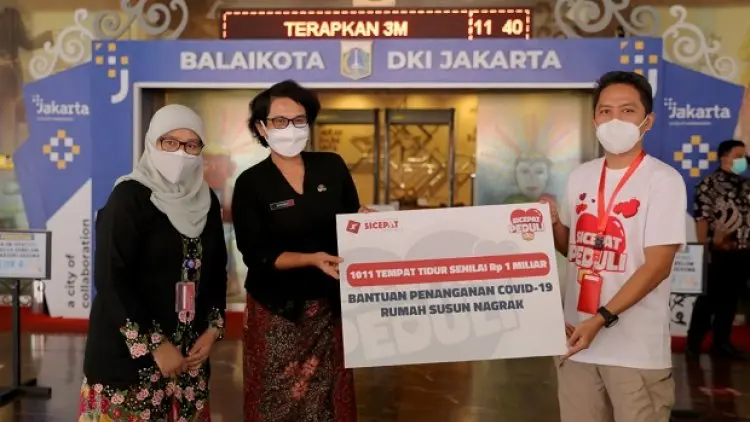 SiCepat Ekspres Bagi Bantuan COVID-19 untuk 31 RS
