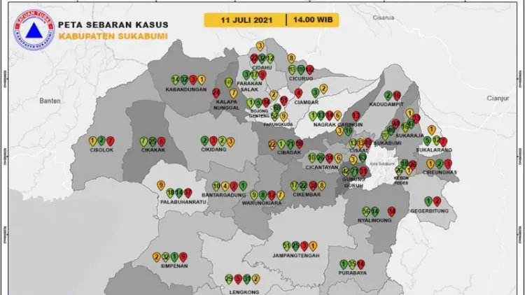 Satgas: Belum Ada Warga Sukabumi Tertular Covid-19 Varian Delta