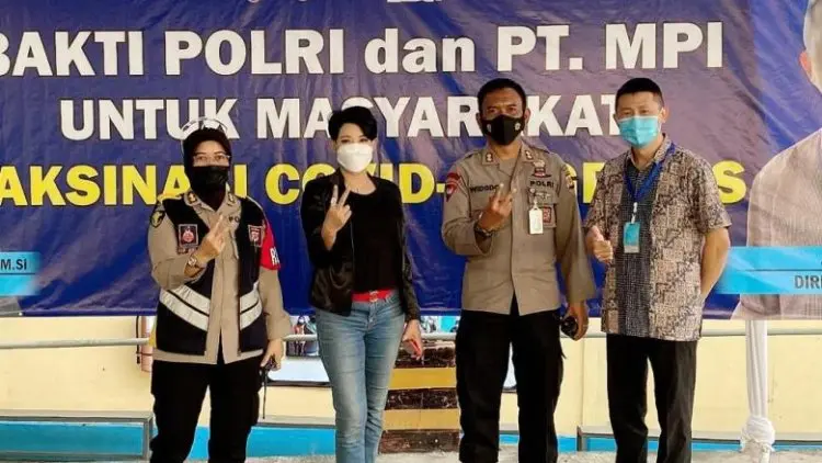 3.200 Karyawan PT Metro Pearl Indonesia Disuntik Vaksin Covid-19