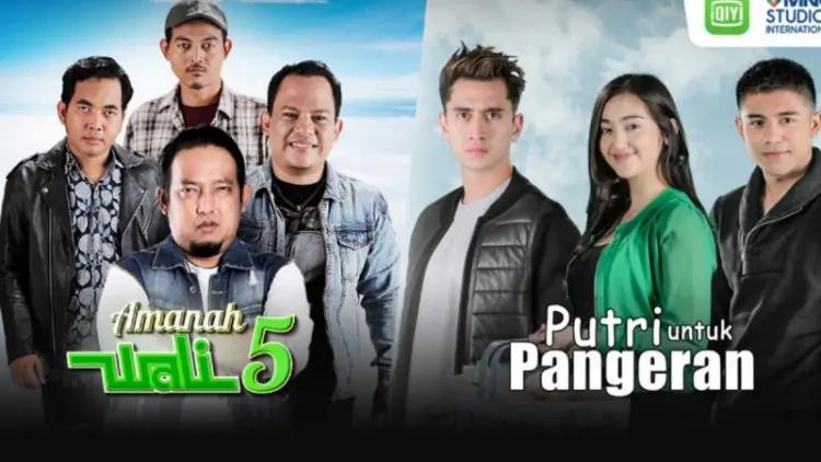 Sinetron "Putri Untuk Pangeran" dan "Amanah Wali 5" tayang di iQiyi