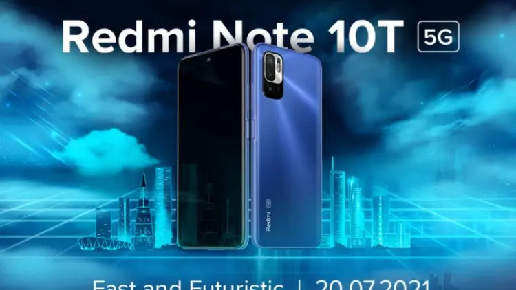 Redmi Note 10T 5G Segera Rilis di India