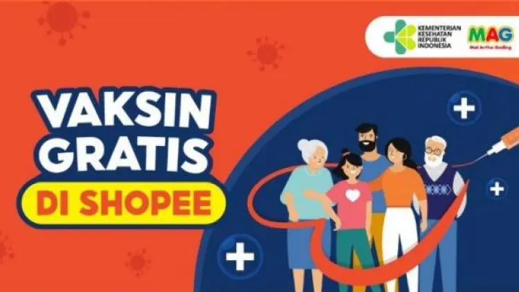 Shopee Hadirkan Vaksin Gratis di Mal Artha Gading