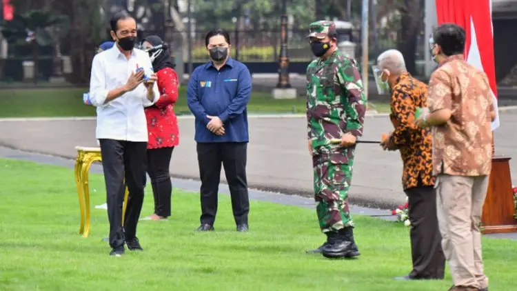 Panglima TNI Jelaskan Alur Peroleh Obat-Vitamin bagi Pasien Isoman