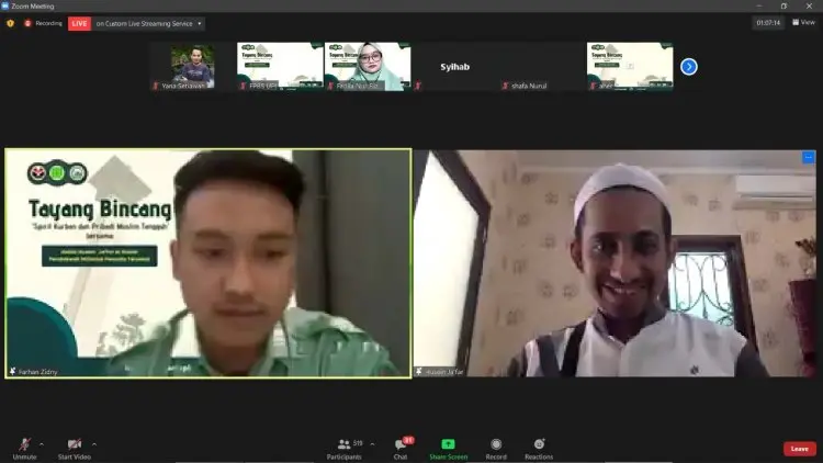 Tayang Bincang UPI Hadirkan Ustad Muda Habib Husein Ja'far Al Hadar 