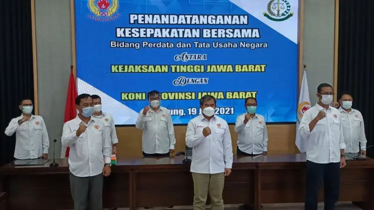 Hindari Masalah Hukum, KONI Jabar Perpanjang Kerjasama dengan Kejati Jabar