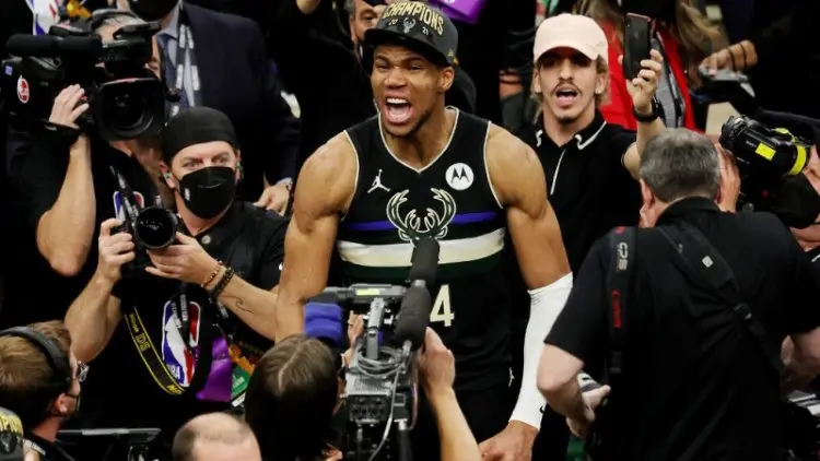Giannis Antetokounmpo dinobatkan sebagai MVP Final NBA