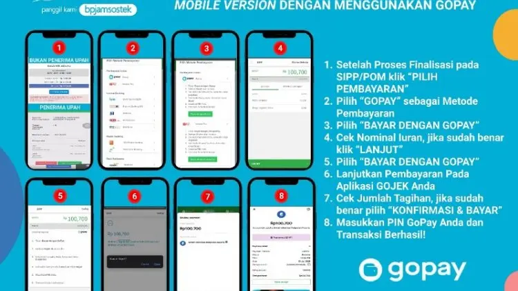 BP Jamsostek Gandeng Gopay untuk Pembayaran Iuran BPJS Ketenagakerjaan