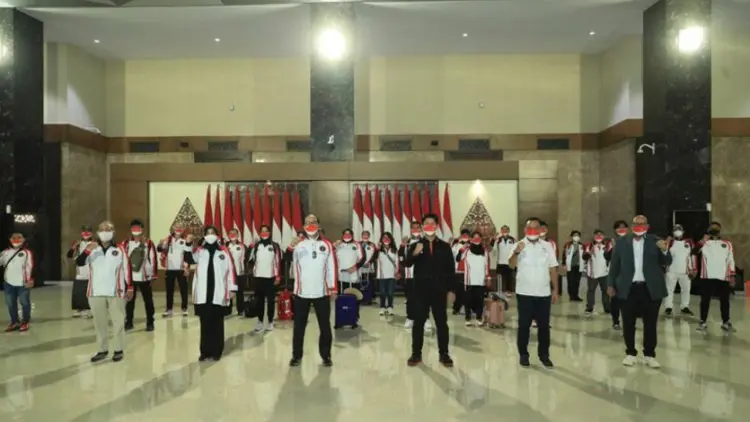 Indonesia Turunkan 10 Orang dalam Defile Pembukaan Olimpiade Tokyo