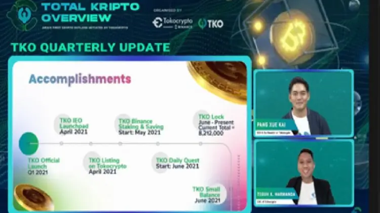Tokocrypto umumkan perkembangan crypto & blockchain di TKO Summit 2021