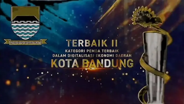 Kota Bandung Raih Penghargaan Digitalisasi Ekonomi Daerah