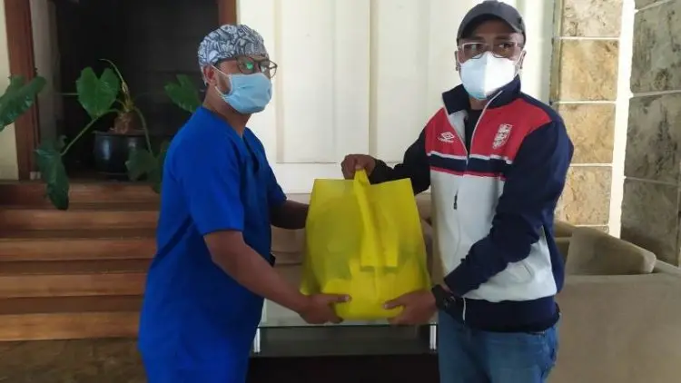 Support Para Nakes, Jurnalis Community Sumbang Sembako