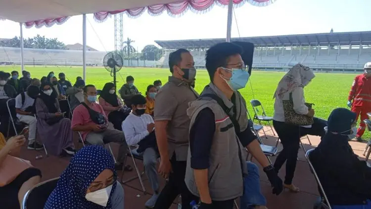 Gelar Sentra Vaksinasi BPBD, Hipmi Jabar-Asosiasi Pengusaha Sasar 56.000 Peserta