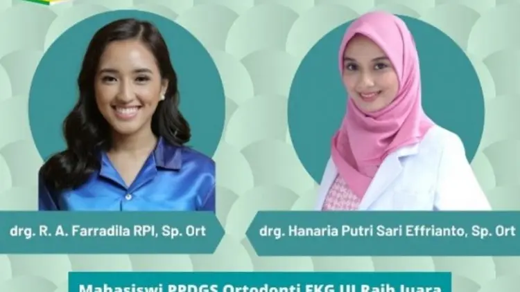 Dua Mahasiswa FKG UI Raih Penghargaan Kompetisi Internasional