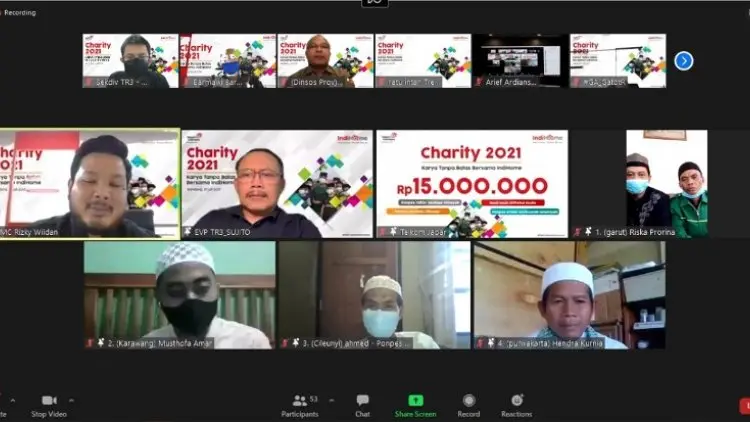 Bantu Warga Terdampak Covid-19, Telkom Alokasikan Dana Rp420 Juta