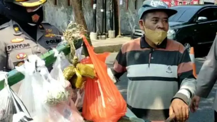 Kapolresta Bogor Kota Borong Dagangan Tukang Sayur
