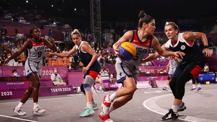 Pertama Kali di Olimpiade, Tim Putri AS Sabet Emas Basket 3x3