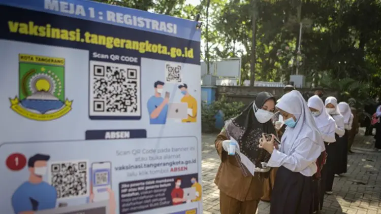 Penduduk RI Telah Divaksinasi Dosis Pertama Bertambah 555.030 Orang