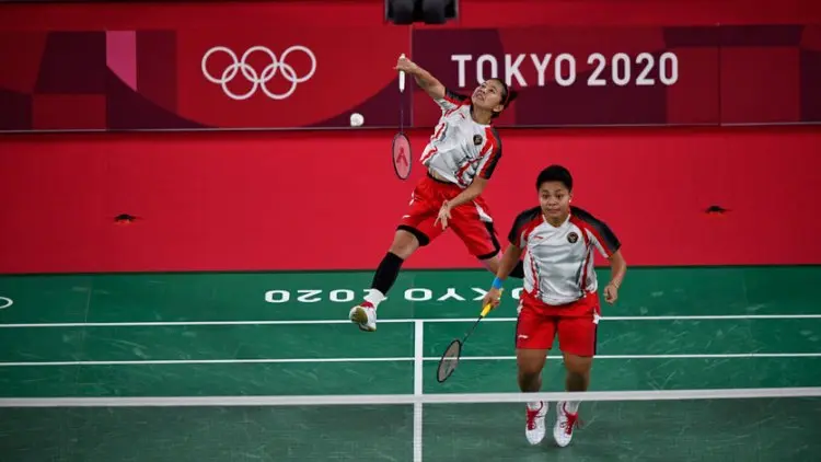 Gresia Polii/Apriyani Rahayu Rebut Emas Olimpiade