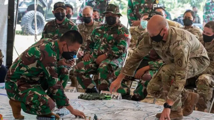 RI-AS Gelar Latihan Militer Garuda Shield 2021