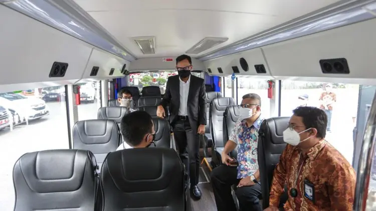 Pemkot  Bogor Uji Coba Bus Listrik Gratis Selama Sebulan