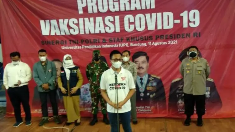 Prokes Ketat Dijalankan, UPI Vaksin 1.000 Mahasiswa