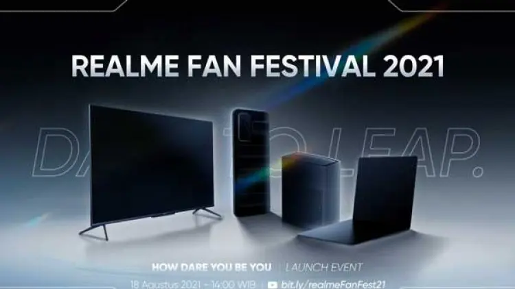 Laptop realme Book Dijual Perdana di Fan Fest 2021