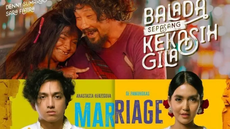 "Balada Sepasang Kekasih Gila" hingga "Marriage" Tayang Pekan Depan