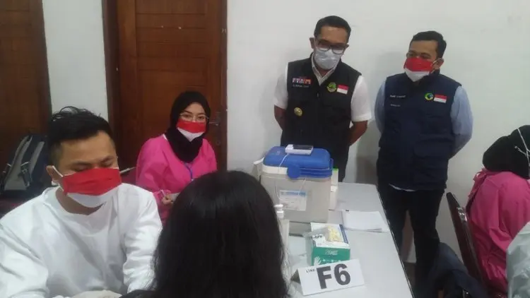 BOR Jabar Terus Landai, Vaksinasi Covid-19 Terus Digencarkan