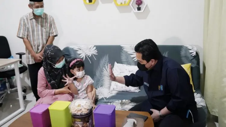 Erick Thohir Minta BUMN Sisihkan CSR untuk Bantu Anak Karyawan