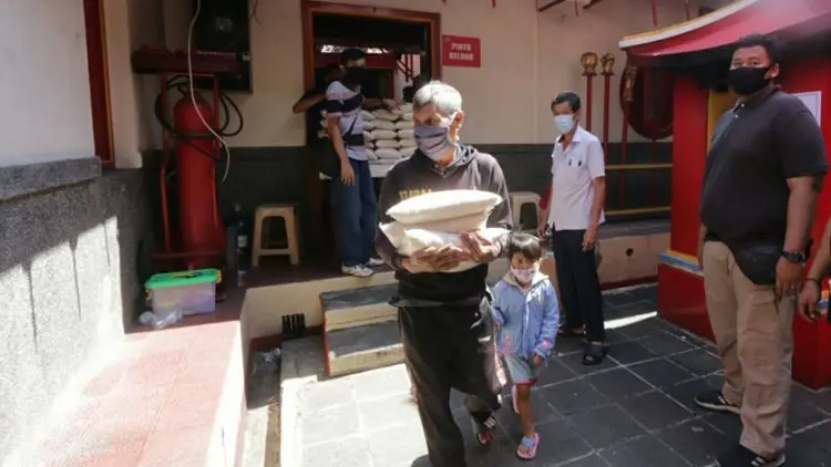 Dhanagun Tebar 10 ribu Paket Beras untuk Masyarakat Kota Bogor