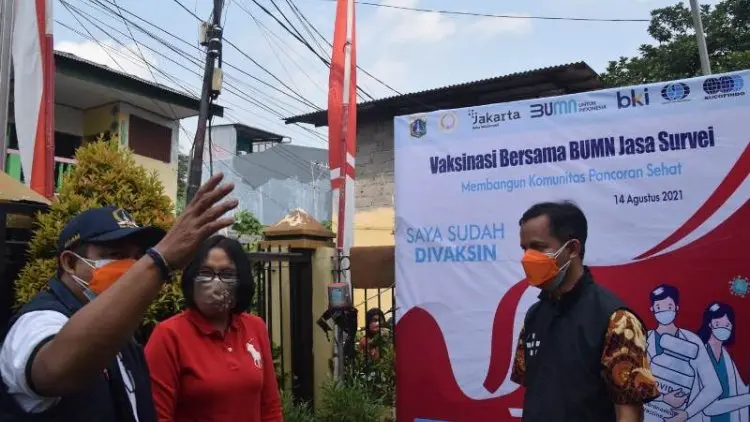 BUMN Holding Jasa Survei Dukung Percepatan Vaksinasi Covid-19