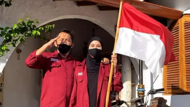 Begini Perayaan 17 Agustus ala Keluarga Hanung-Zaskia
