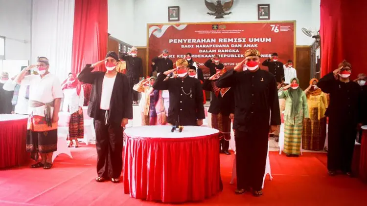 488 Narapidana Lapas Paledang Dapat Remisi, Tiga Orang Langsung Bebas
