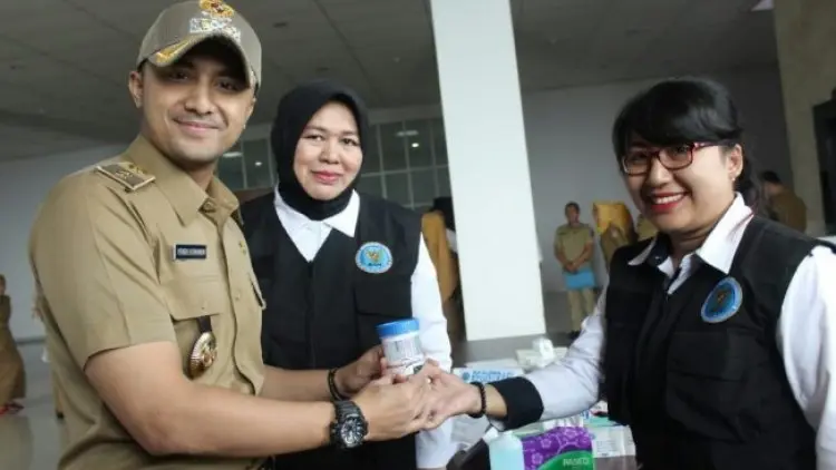 Deteksi Dini Penyalahgunaan Narkoba, BNNK Bandung Barat Tes Urine 384 ASN
