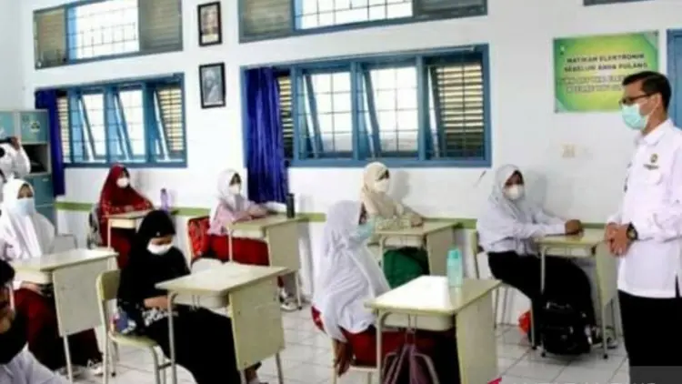 Belajar Tatap Muka di Subang Terapkan Prokes Ketat