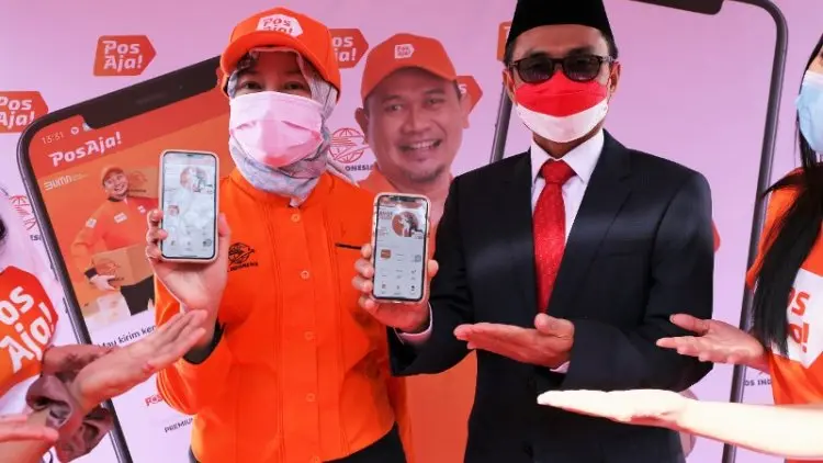 HUT ke-76 RI, Pos Indonesia Luncurkan Layanan Kurir PosAja