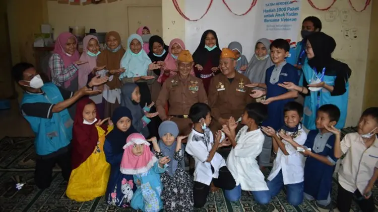 Ruang Insan Berbagi untuk Anak Yatim dan Veteran
