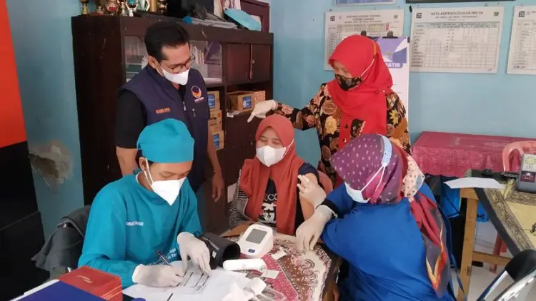Kejar Herd Immunity, Nasdem Gelar Vaksinasi Covid-19