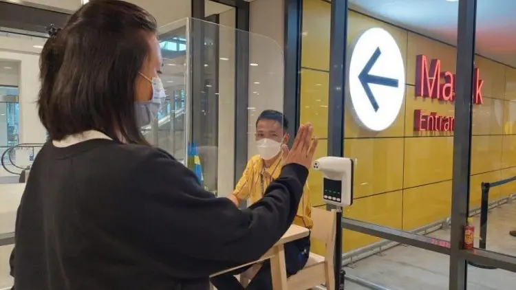 Kembali Dibuka, Toko Ikea KBP Terapkan Protokol Kesehatan Pengunjung 