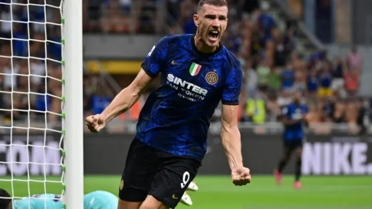 Langsung Nyetel di Inter, Dzeko Siap Tancap Gas