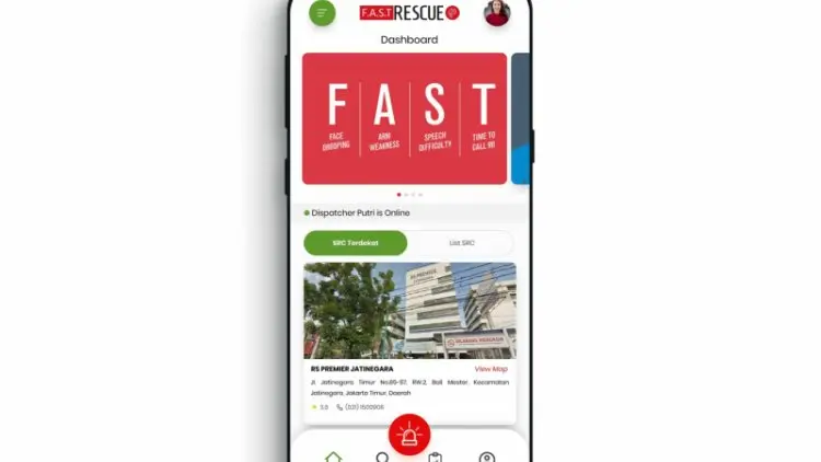FAST Rescue, Aplikasi untuk Bantu Tangani Pasien Stroke