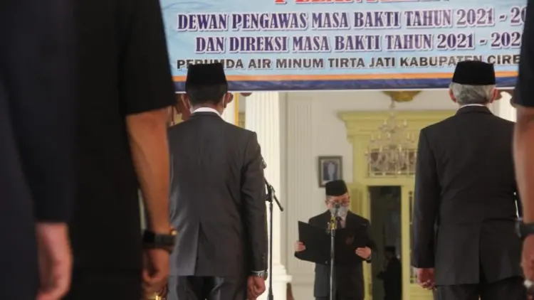 Bupati Cirebon Klaim Direksi PDAM Dilantik Dari Hasil Pleno