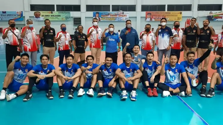 Tubagus Beri Dukungan Kepada Tim Voli Jabar 
